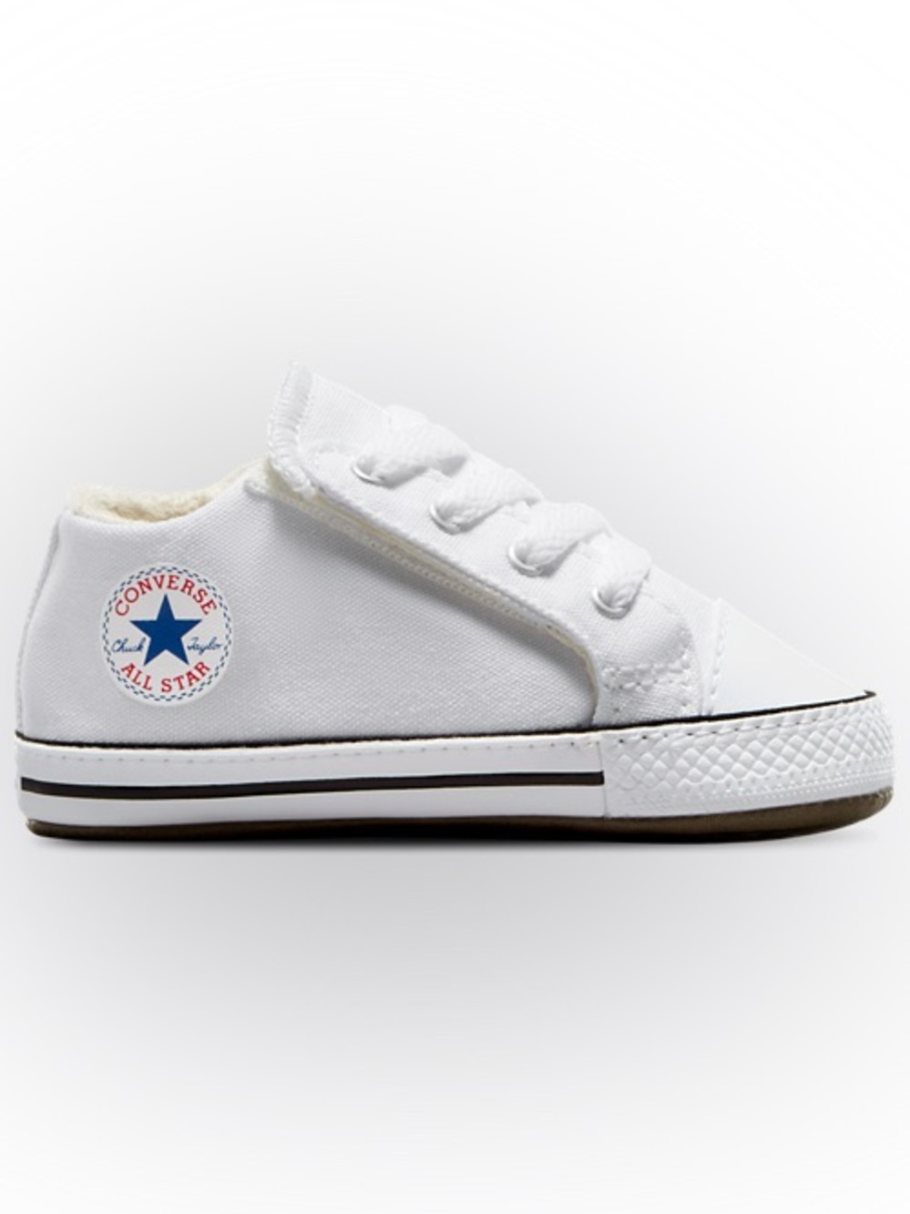 Converse Chuck Taylor All Star Cribster Canvas Baby/Infant Shoe White Size 1